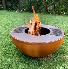 Maybe you would like to learn more about one of these? China Outdoor Living Bbq Grill Corten Steel Fire Bowl With Grillring China Corten Steel Fire Bowl Grill And Corten Steel Fire Bowl With Grillring Price
