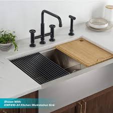 Check spelling or type a new query. Buy Kraus Kpf 3125mb Urbix Industrial Bridge Kitchen Faucet With Side Sprayer Matte Black Online In Vietnam B07vf7xf8v