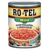 Is Rotel with green chilies spicy?