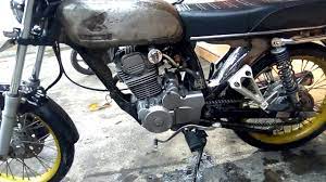 Biaya gl max modif cb , cara modif gl max jadi cb , cb 100 basic gl max. Honda Cb Modifikasi Pakai Rangka Mp Jos Youtube