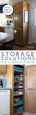 Storage Solutions For A Skinny Pantry The Homes I Have Made Kitchen Cabinet Storage Home Kitchens Kitchen Storage