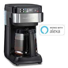 Coffee maker in water or other liquid. Hamilton Beach Smart 12 Cup Coffee Maker Works With Alexa 49350
