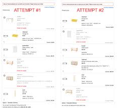 Including the country you are in, some products may be not be available at every ikea around the world. What Is Going On With Ikea S Online Shopping Cart Trying To Have A Few Items Delivered All Show As In Stock When I Try To Checkout The Stock Levels Randomly Change