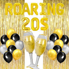 Maybe you would like to learn more about one of these? Amazon Com Roaring 20s Party Decorations Kit Great Gatsby Party Supplies Balloons For Roaring 20s Flapper Party Birthday Bachelorette Anniversaries Toys Games