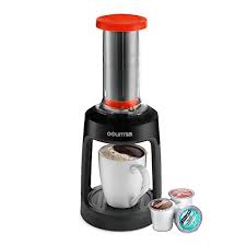 To get the answer, we've reviewed hundreds of them and came up with this top 10 list. Gourmia Gkcp135 Portable K Cup Manual Coffee Brewer Single Serve Sale Coffee Makers Shop Buymorecoffee Com