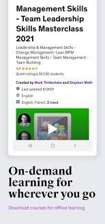 All kinds of courses for learning new things. Udemy Business For Android Apk Download