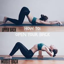 Bildergebnis Fur Yoga Sequence Middle Back Yoga Blocks Exercises Yoga For Beginners Yoga Postures