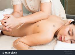 Body Massage On Naked Back Mix Stock Photo 1237228048 | Shutterstock