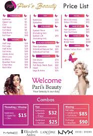 Our hair salon offers haircuts, styling, colour, and more. Pricelist Parisbeauty Pari S Hair Beauty Facebook