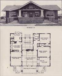 Craftsman homes are easy to spot, with their unique rooflines and all the wood detailing under the gables. Architectural Plan Views Craftsman House Plans Bungalow House Plans California Craftsman