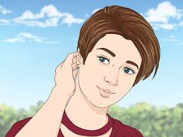 Frame your face with waves. 3 Easy Ways To Style Short Straight Hair Wikihow