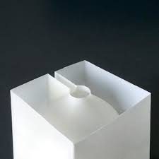3d Printed Lampshade Solid Form Printed As Shell One Layer Wall Thickness Showyourwork Makestuff 3dprinting Industrial Simplest Form 3d Printing Prints