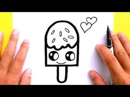How To Draw A Ice Cream For Valentine S Day Draw Cute Things Youtube Valentines Day Drawing Cute Easy Drawings Cute Drawings