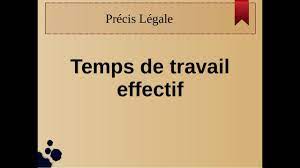 Maybe you would like to learn more about one of these? Temps De Travail Effectif Youtube