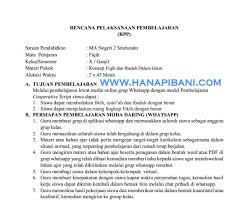 Rencana pelaksanaa pembelajaran kelas viii ini sama dengan yang untuk kelas ix, rpp tidak. Rpp Daring Fikih Madrasah Aliyah Ma Konsep Fiqih Dan Ibadah Dalam Islam