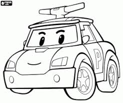 50 paw patrol pictures to print and color. The Police Car Robocar Poli Coloring Page Cars Coloring Pages Robocar Poli Coloring Pages