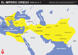 Trácia ocidental, em 1918, e as ilhas do. Mapa Del Imperio Griego Visual Unit