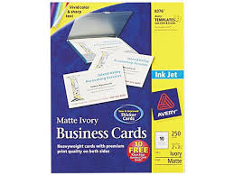 I tired building a card in avery's design pro software but the directions are terrible and i just you may use my workaround. Avery 8376 Inkjet Matte Business Cards 2 X 3 1 2 Ivory 10 Sheet 250 Pack Newegg Com
