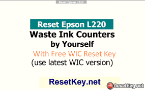 Reset Epson L220 With Free Wic Reset Key Epson Wic Reset