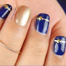 Emplea tonos claros, oscuros, celestes, aguamarina. 34 Ideas De Unas Azul Unas Azules Disenos De Unas Unas Decoradas