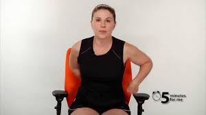 The whole office chair was designed to prevent back pain especially in the tail bone area. 5 Minutes For Me Office Chair Exercises Lower Back Youtube
