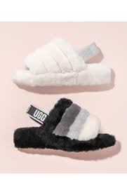 Ugg Fluff Yeah Genuine Shearling Slingback Sandal Women Nordstrom In 2020 Fluffy Shoes Uggs Cute Uggs