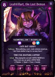 Please allow us to introduce ourselves, the new owners of mtgcardsmith.com read more →. Artstation Artist Trading Card Design Leah Villanueva