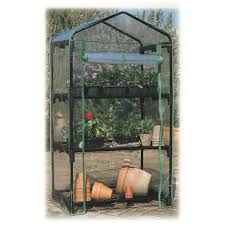 Three tiers silver greenhouse shelf. Gardman 3 Tier Mini Greenhouse Mitre 10