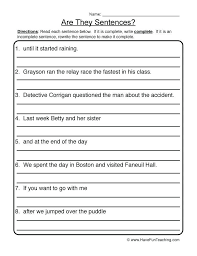 Writing A Topic Sentence Worksheet Find The Topic Sentence Worksheets Keepyourheadup In 2020 Writing Sentences Worksheets Writing Complete Sentences Sentence Writing