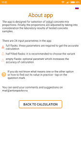 Civil engineering concrete calculator, app trough calculate concrete slab , concrete volume hope it is a best concrete calculator 2018 thank you for using concrete calculator 2018 app and. Concrete Calculator Cement Sand Gravel Water For Android Apk Download