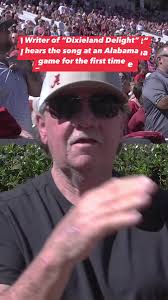 Ronnie Rogers, the writer of "Dixieland Delight,” heard the song inside  Alabama's Bryant-Denny Stadium for the first time