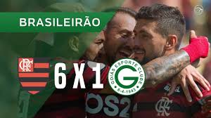 Free kick for goias ec go in the half of cr flamengo rj. Flamengo 6 X 1 Goias Gols 14 07 Campeonato Brasileiro 2019 Youtube