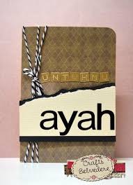 Untukmu Ayah Fdc004 Paper Craft Projects Greeting Cards Handmade Paper Crafts
