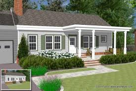 Ranch Home With A Pergola Style Front Porch Front Porch Design Porch Roof Design Ranch House Designs