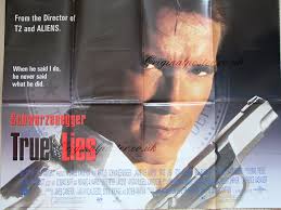 True lies posteri en yüksek kaliteli baskı ile bu adreste. True Lies Original Vintage Film Poster Original Poster Vintage Film And Movie Posters