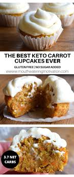 Looking for diabetic desserts that everyone will love? Keto Carrot Cupcakes Mouthwatering Motivation Keto Dessert Recipes Low Carb Carrot Cake Keto Dessert Easy