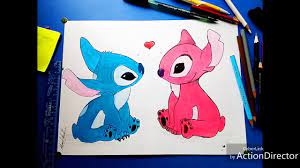 Como Dibujar A Stich Y A Angel Parte 2 Final Youtube Que fue un encargo de una amiga la verdad tarde demaciado tiempo en terminarlo :cold_sweat: como dibujar a stich y a angel parte