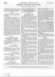 SENATE-Thursday, July 18, 1991
