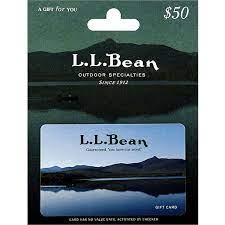 Shop at llbean.com, stores, catalogs and mobile. Ll Bean Gift Card 50 Robert Fresh Shopping