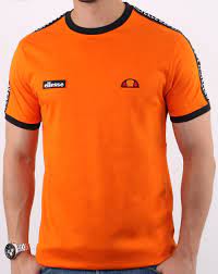 M, l, xl, xxltop rated. Ellesse Fede Taped T Shirt Orange Ellesse At 80s Casual Classics