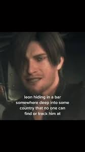 It seems like leon would hide in some place that even the BSAA or the BSO  can’t track or find then there’s chris 😭😭😭😭😭🖐🏽 #residentevil #fyp