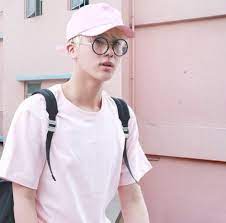 Two teenagers dressed in soft boy style. Tumblr