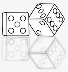 10 high quality black and white dice clipart in different resolutions. White Dice Clipart Explore Pictures Clipart Transparent Dice Coloring Pages Png Image Transparent Png Free Download On Seekpng