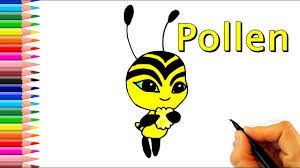 Pollen Kwami Nasil Cizilir How To Draw Kwami Pollen From Miraculous Ladybug Youtube