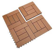 Zometek deck planks cut and work just like real wood, so special tools are not required for cutting or installation. Zometek Copper Bamboo Composite Decking Wood Patio Deck Tiles Interlocking Deck Tiles