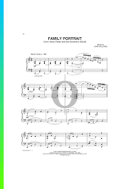 Family Portrait Harry Potter Sheet Music Piano Solo Pdf Download Streaming Oktav