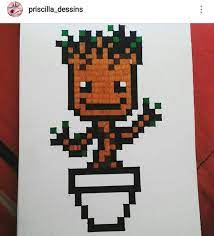 Fichier modeles pixel art pour les temps d autonomie chez val 10 : Pixel Art Disney Atelier Libre Pixel Art Fiches De Preparations Cycle1