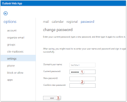Now your new app password has been created, please don't forget to copy and use this as your new password for the application you wanted to set up your. How To Change The Login Password Of Outlook Web App Owa