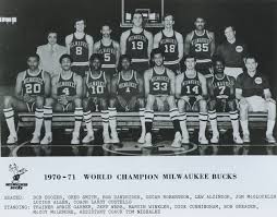 Statis per game recorded by the 1971 bucks players in the playoffs, inlcluding games, points, rebounds, assists, steals, blocks and shooting details. Milwaukee Bucks 70 71
