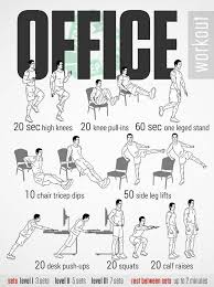 Don T Worry About Easter Lunch Here You Will Find Some Easy Exercises You Can Do In The Office Or At Ho Office Exercise Workout At Work Office Workout Routine